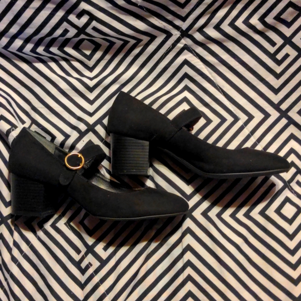 Style & Co black Mary Janes